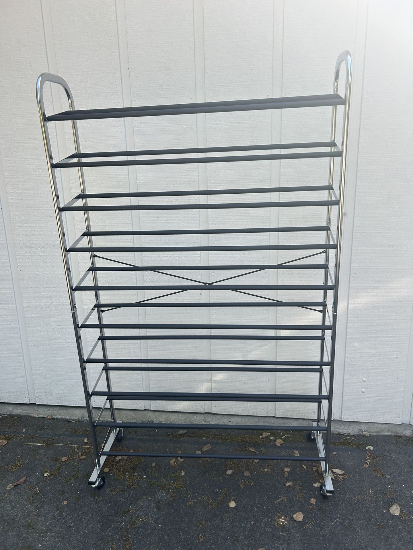 Rolling Shoe Rack