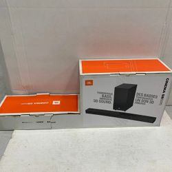 JBL Cinema (SB595)  Dolby Atmos Soundbar System | 440W Peak Power + Wireless Subwoofer- JBL Signature Sound