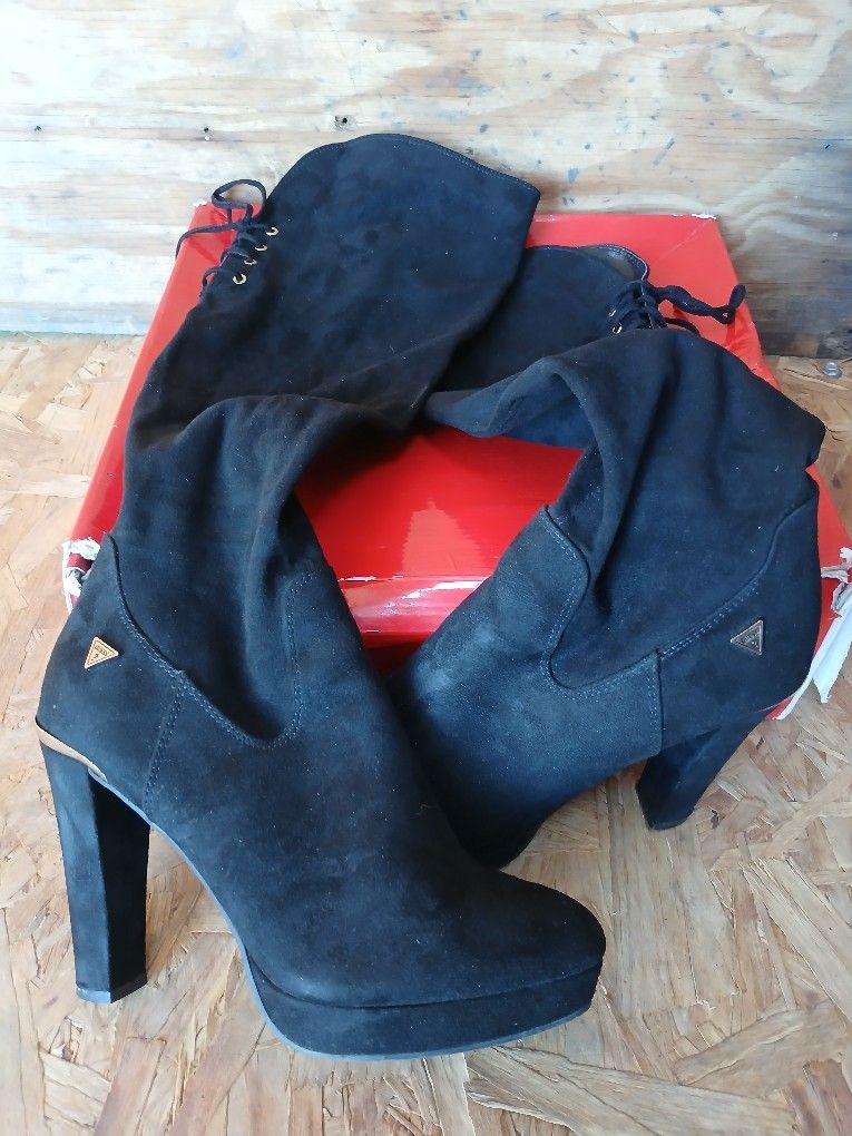 Guess Suede Knee High Boot