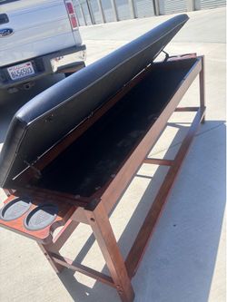Bench for pool table or dinning table