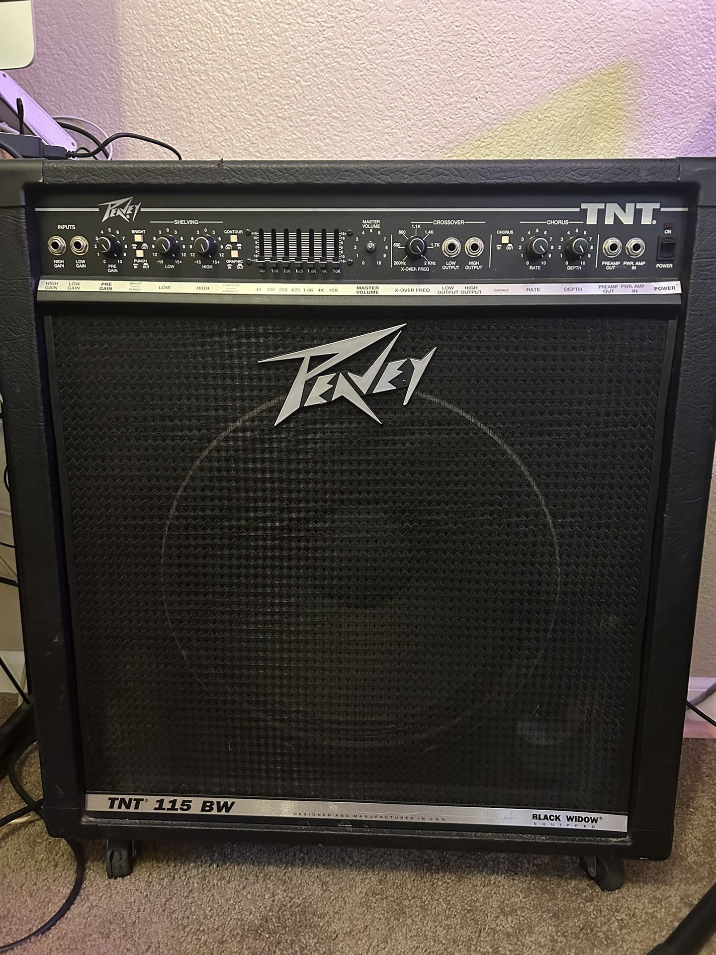 Vintage Peavey TNT 115 BW Bass Combo