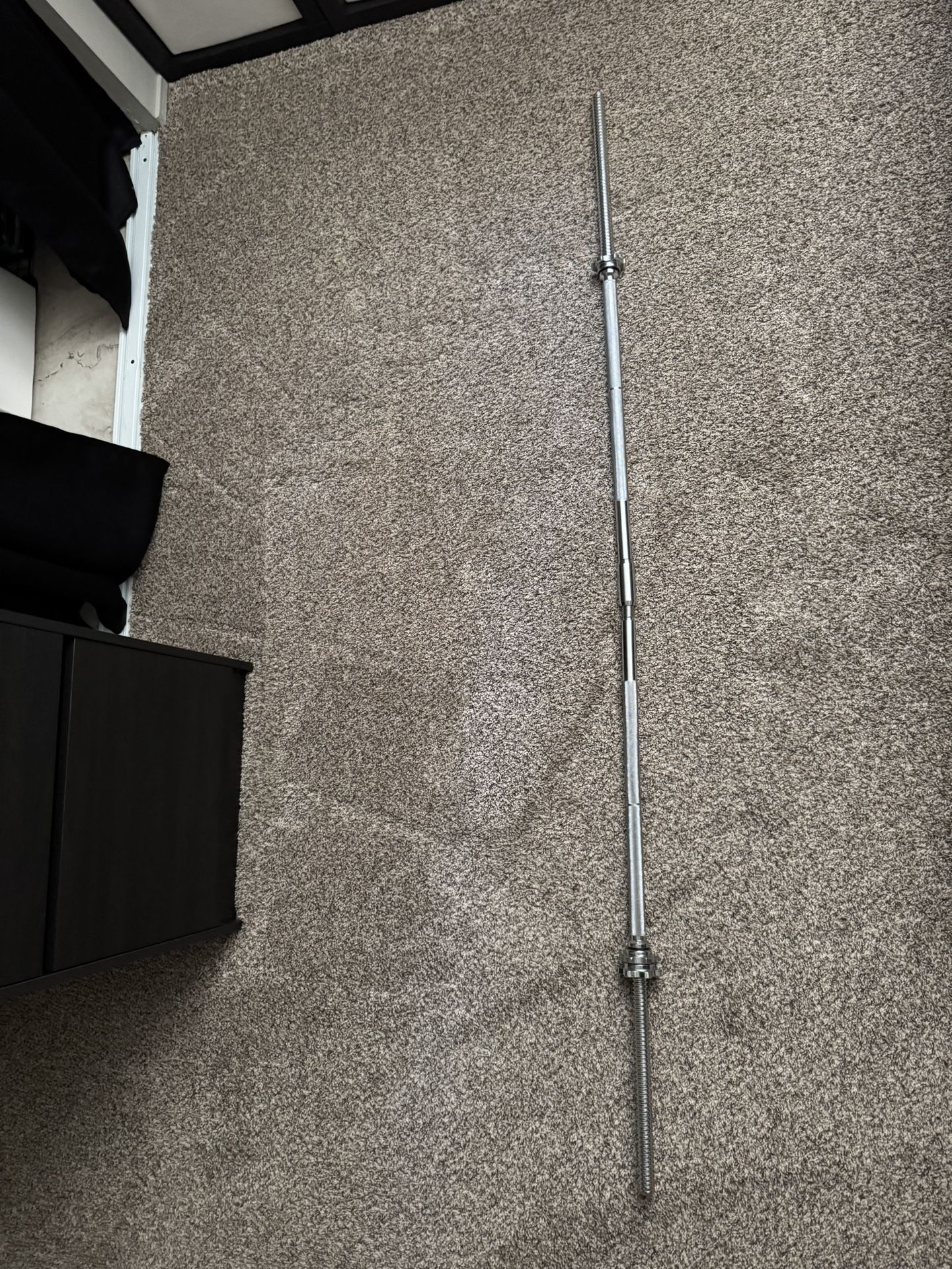 6ft 2 Pc Weight Bar 1 In