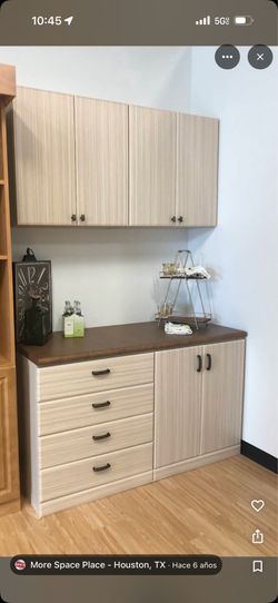 I have this coffee station or laundry station furniture
