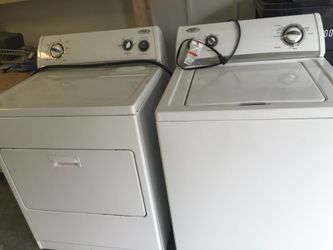 Whirlpool washer dryer works perfect