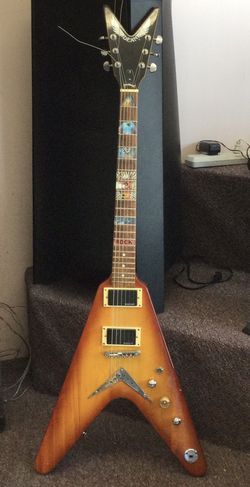 DEAN VX FLYING V ELECTRIC GUITAR