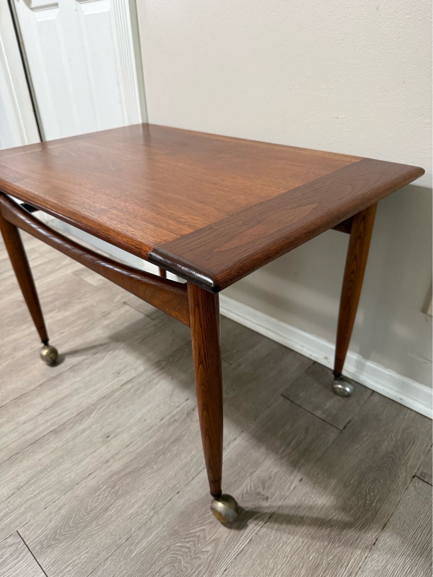 Vintage Mid Century Modern MCM Walnut End Table