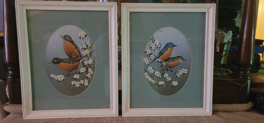 SAM TIMM SPRINGTIME FRIENDS LITHOGRAPH