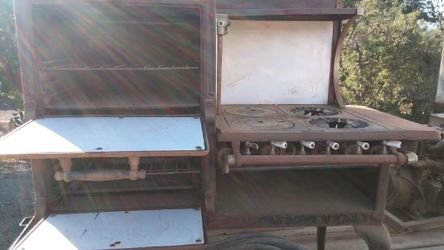3 Antique Stoves