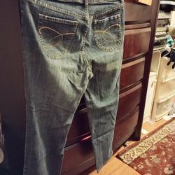 Jeans Woman's Chico's 15 Med. Blue