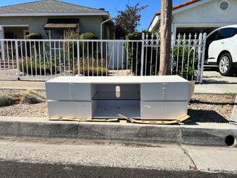FREE White TV Stand