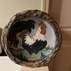 Ceramic Plate Wall Hanging
