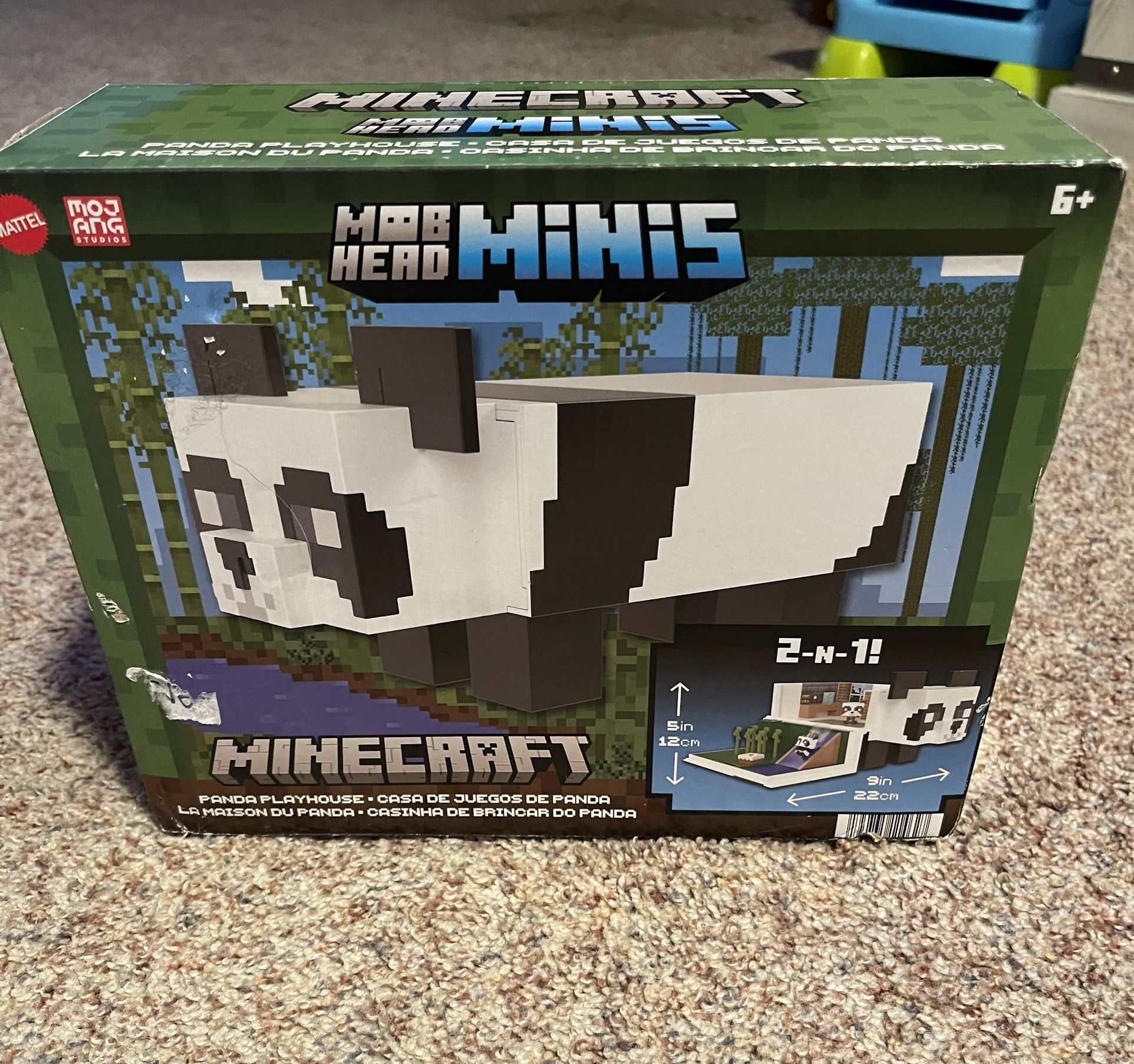 Minecraft Mob Head Minis Panda Playhouse