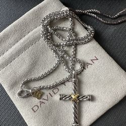 David Yurman Cross Necklace