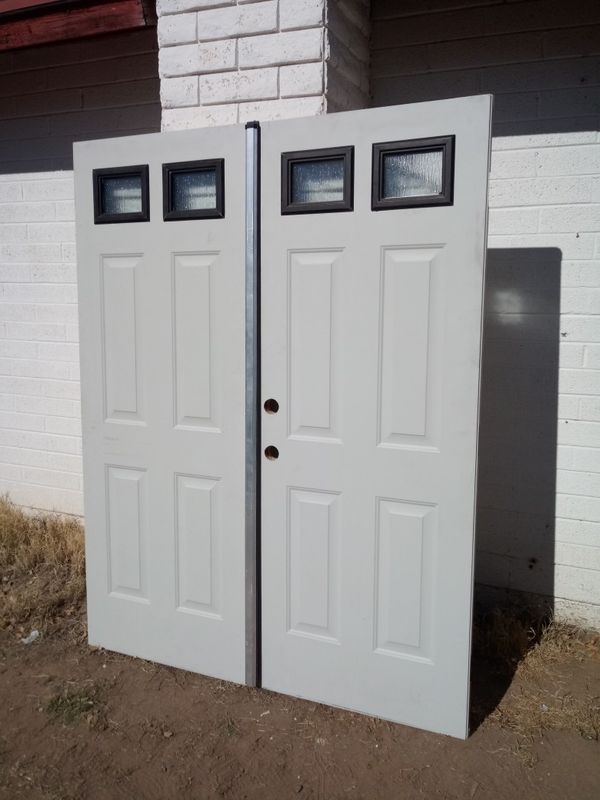 Exterior door front door metal door french door 60x80 for Sale in