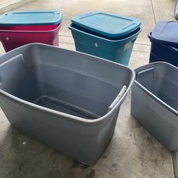 Plastic Storage Bins