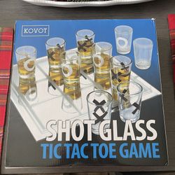 Kovot Shot Glass Tic Tac Toe Game