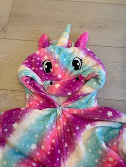 Unicorn Costume Onesie Adult Size L