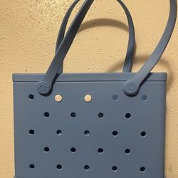 LARGE BLUE BOGG BAG