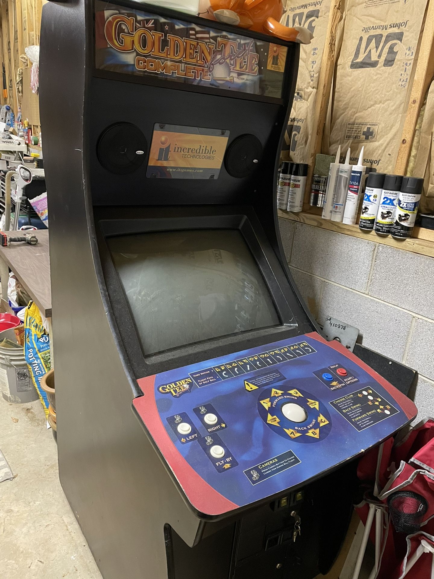 Arcade Cabinet & Working Monitor 