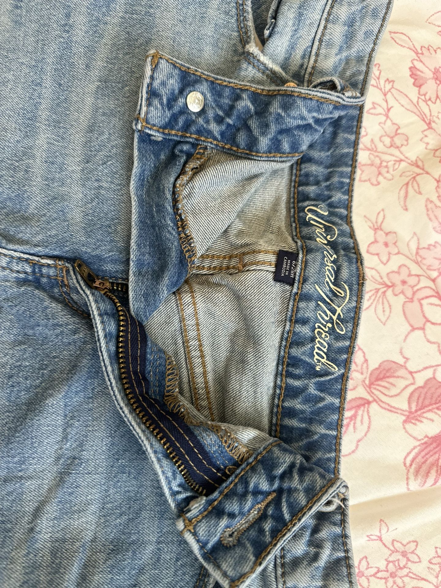Worn-In Denim Shorts for Effortless Style