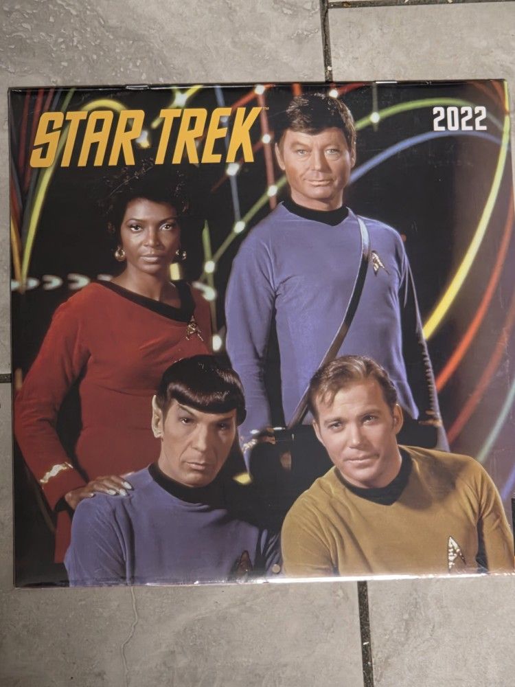 Star Trek Tos 2022 Calendar 