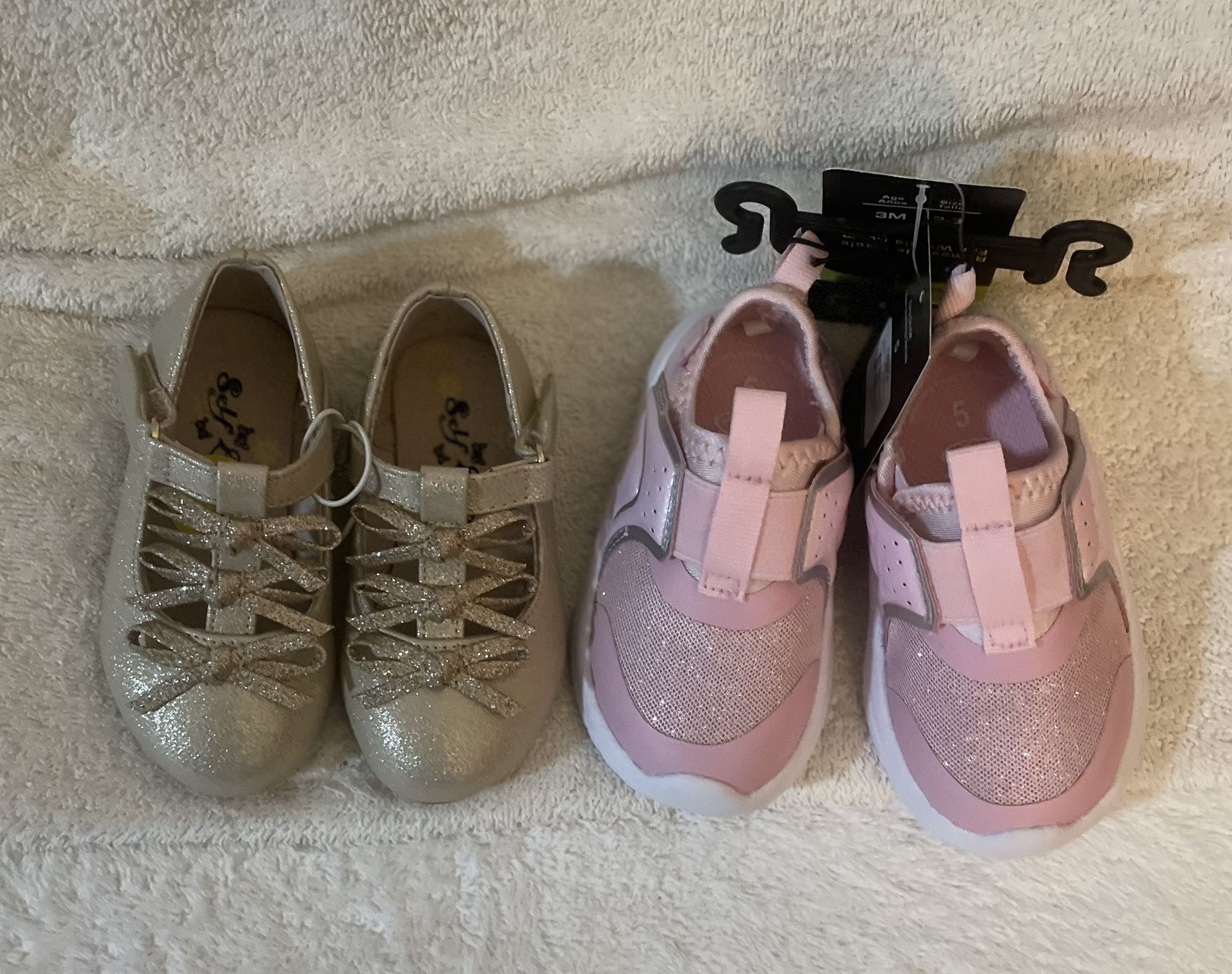 New Shoes toddler TWO Pairs Of Shoes! Super cute!
