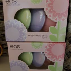 New Eos Hand Lotion 3 Pack Set