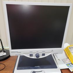Merlin LCD – Desktop Electronic Magnifier for Low Vision. Magnifier 