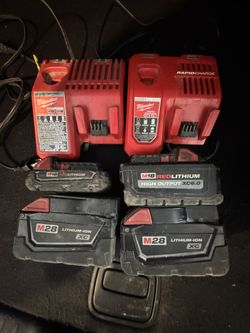 Milwaukie Batteries/Chargers