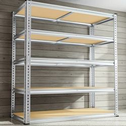 5 Tier Garage Or Pantry Shelving 72x40x20