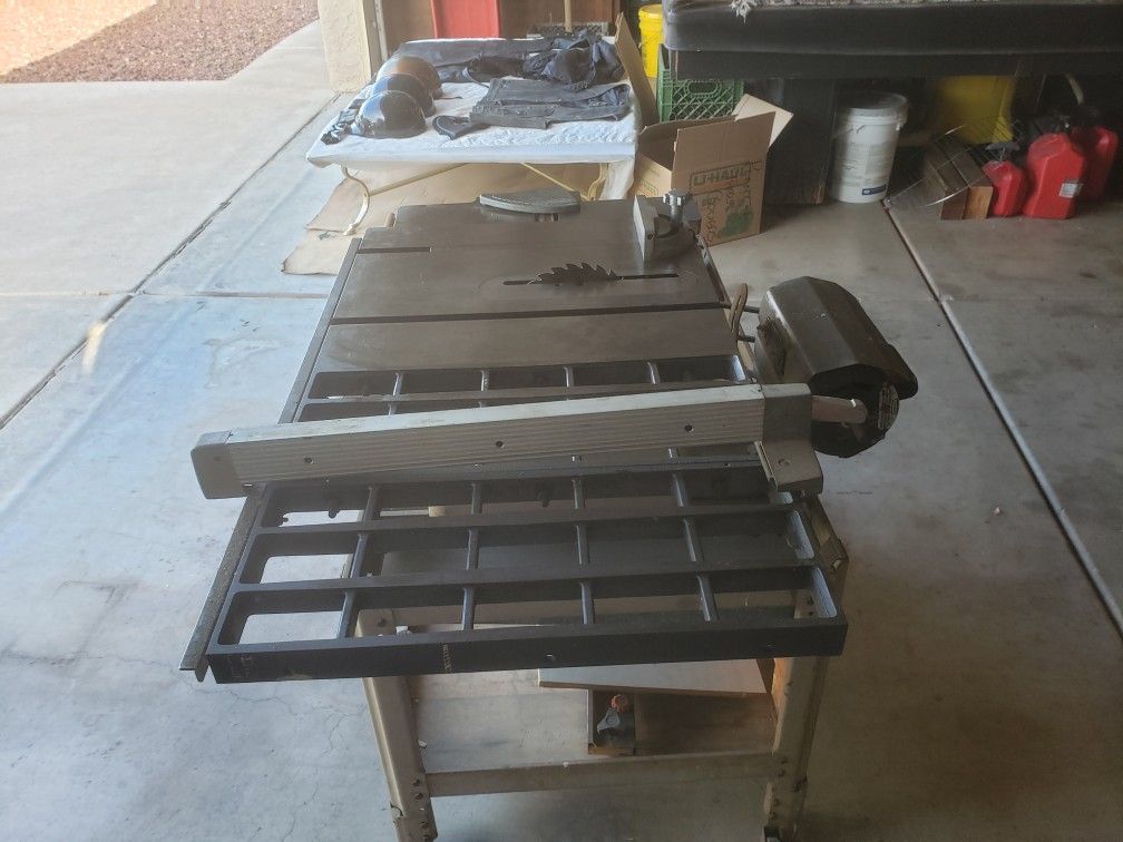 Craftsman table saw combo planer