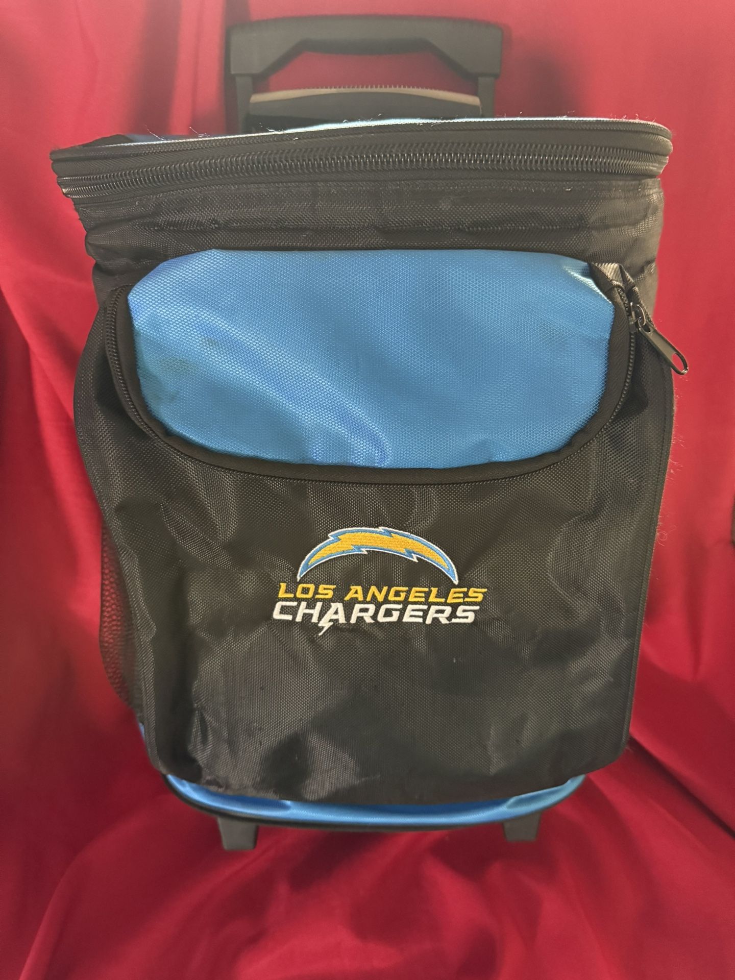 Los Angeles Chargers 48 Can Wheeled Logo Brands Cooler