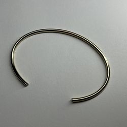 Solid 14k Gold Ladies Cuff Bracelet with Diamonds 