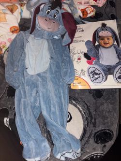 Eeyore baby costume