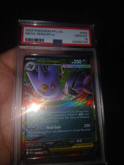 Pokemon Mega Gengar EX promo card PSA 10 $70 pickups only