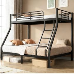 Brand New In The Box Modern Twin Over Full Size Bunk Beds!!!