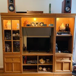 Entertainment Wall Cabinet 