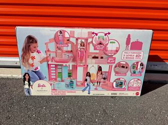 New! Barbie Doll Playhouse