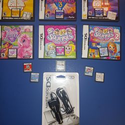 Nintendo Ds, Nintendo DS Game 10 Game Car Charger Lot