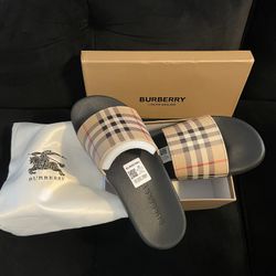 Burberry Slides 9.5 Men
