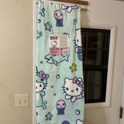 Hello Kitty Mermaid Blanket