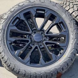 2025 Wheels Rims Tires 22" Gmc Sierra Yukon Chevy Silverado 1500 Tahoe Specs