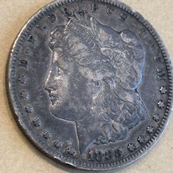 1883-CC Morgan Silver Dollar – Carson City Mint