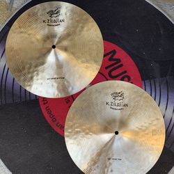 Zildjian K Constantinople Series 14” Hi Hat Drum Cymbals BRAND NEW Retails for $739
