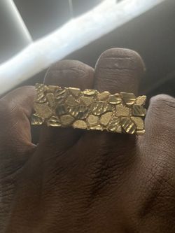 2 Finger Nugget Ring