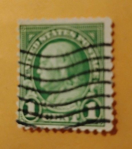 Rare Ben Franklin Stamp 1 Cent