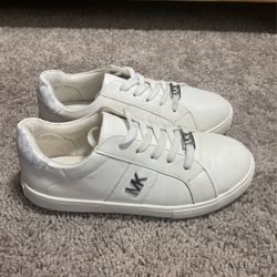 Michael Kors low top white sneakers size 3