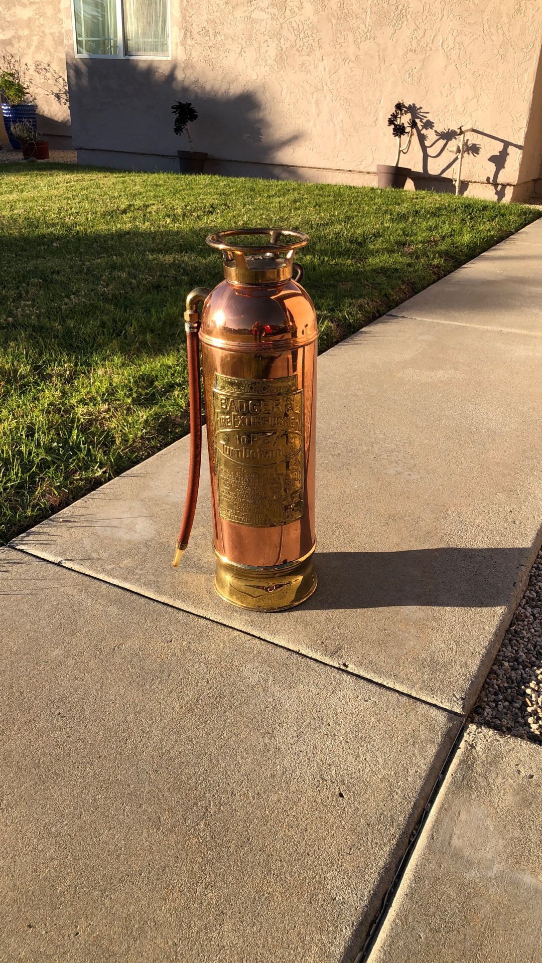 Badger’s Fire Extinguisher