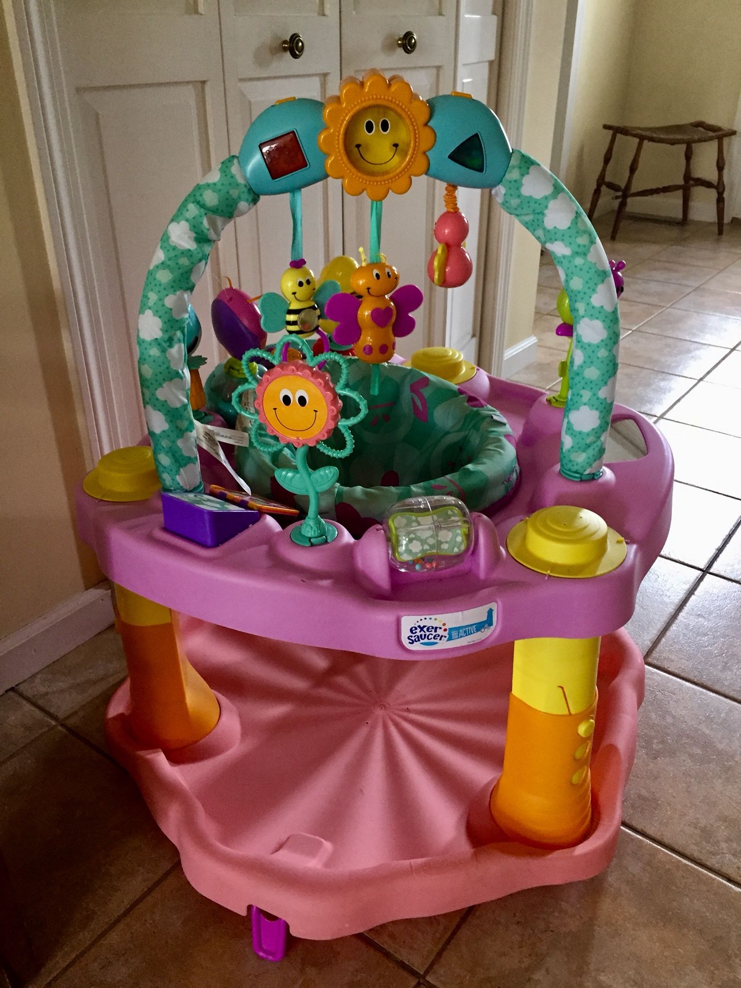 Evenflo exersaucer bumbly 2025