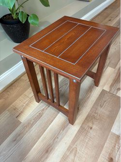 Would side table  - accent furniture